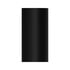 10190B by UNITED PACIFIC - Wheel Lug Nut Cover - 33mm x 4 1/4", Black, Tall Cylinder, Thread-On