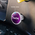 23222-1P by UNITED PACIFIC - Air Brake Control Valve Knob Sticker - "Tractor" Glossy, Purple
