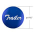 23229-1B by UNITED PACIFIC - Air Brake Control Valve Knob Sticker - "Trailer" Glossy, Blue