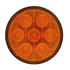 39119B by UNITED PACIFIC - Turn Signal Light - Bulk, 7 LED, 4" Competition Series, Amber LED/Lens