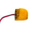 39517B by UNITED PACIFIC - Turn Signal Light - 5 LED Dual Function Guide Headlight, Amber LED/Amber Lens