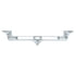 39878-1 by UNITED PACIFIC - Hood Emblem - Chrome, with LED Light Cut-Out, for Kenworth