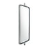 86500B by UNITED PACIFIC - Door Mirror - "West Coast", 7" x 16", 18 LED, Stainless Steel, Non-Heated