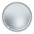 BHC01-14 by UNITED PACIFIC - Axle Hub Cap - 14", Chrome, Plated, Baby Moon Style