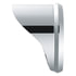 United Pacific C5002 Door Mirror Rain Guard Visor Door Mirror Rain Guard Visor - Peep Mirror Visor, Stainless Steel, 4",