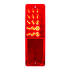 CTL6721SEQ by UNITED PACIFIC - Tail Light Lens - 20 LED Sequential, for 1967-1972 Chevy and GMC Fleetside