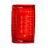 CTL7072LED-L by UNITED PACIFIC - Tail Light Lens - 36 LED, Driver Side, for 1970-1972 Chevy El Camino and Station Wagon