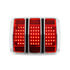 FTL6411LED by UNITED PACIFIC - Tail Light Assembly - 68-LED, Red LED/ Lens, fits 1964.5–1966 Ford Mustang