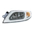 31304 by UNITED PACIFIC - Headlight Assembly - LH, Chrome Housing, for 2003+ International Durastar