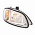 31348 by UNITED PACIFIC - Headlight Assembly - RH, Chrome Housing, High/Low Beam, with Signal Light