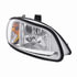 31348 by UNITED PACIFIC - Headlight Assembly - RH, Chrome Housing, High/Low Beam, with Signal Light