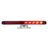 33010 by UNITED PACIFIC - 3rd Brake Light - 10 LED Split Function, with Chrome Swivel Pedestal Base, Red LED/Red Lens