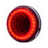 36652 by UNITED PACIFIC - Brake/Tail/Turn Signal Light - 24 LED 4" Mirage, Red LED/Red Lens