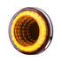 36655 by UNITED PACIFIC - Turn Signal Light - 24 LED 4" Mirage, Amber LED/Clear Lens