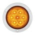 36915 by UNITED PACIFIC - Turn Signal Light - 7 LED 4" Deep Dish, Amber LED/Amber Lens