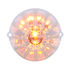 38462 by UNITED PACIFIC - Truck Cab Light - 19 LED, Watermelon Grakon 1000, Amber LED/Clear Lens