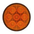39119 by UNITED PACIFIC - Turn Signal Light - 7 LED 4" Competition Series, Amber LED/Amber Lens