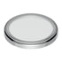 40917 by UNITED PACIFIC - Speaker Cover - Chrome, 7- 1/4", Round, Snap-On, for Various Peterbilt Models