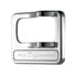 40975 by UNITED PACIFIC - Rocker Switch Cover - Axle Differential, Chrome, with Stainless Plaque, for Peterbilt