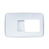41133 by UNITED PACIFIC - Glove Box Latch Trim - Chrome, Plastic, for International "I" Models