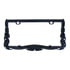 50117 by UNITED PACIFIC - License Plate Frame - Black, Flame