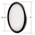 60024 by UNITED PACIFIC - Door Blind Spot Mirror - Convex, 8.5", Stainless Steel, 320R, with Centered Mounting Stud