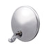 60033 by UNITED PACIFIC - Door Blind Spot Mirror - Convex, 7.5", Stainless Steel, with Offset Mounting Stud