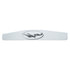 67013 by UNITED PACIFIC - Mud Flap Weight - 4" x 24", Chrome Bottom, with Oval Cast Eagle Emblem