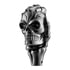 70699 by UNITED PACIFIC - Manual Transmission Shift Knob - Gearshift Knob, Black, Skull