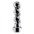 70752 by UNITED PACIFIC - Manual Transmission Shift Knob - Chrome, 3 Skull, 13/15/18 Speed, with Adapter