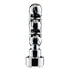 70752 by UNITED PACIFIC - Manual Transmission Shift Knob - Chrome, 3 Skull, 13/15/18 Speed, with Adapter