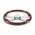 88310 by UNITED PACIFIC - Steering Wheel - 18" 4 Spoke, with Chrome Horn Bezel and Horn Button