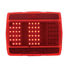 110105 by UNITED PACIFIC - Tail Light Lens - 68 LED Sequential, for 1964-1/2-1966 Ford Mustang