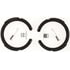 Bendix 880 Drum Brake Shoe New Shoe Set