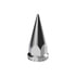 10569 by UNITED PACIFIC - Wheel Lug Nut Cover Set - Chrome, Spike, Flanged