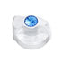 41323 by UNITED PACIFIC - A/C Control Knob - Blue Diamond, for Peterbilt Signature