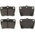 D1051CT by BENDIX - CT3 Disc Pad Set