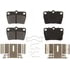 D1051 by BENDIX - CQ Disc Pad Set