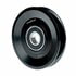 57799 by GOODYEAR BELTS - Accessory Drive Belt Idler Pulley - FEAD Pulley, 3.91 in. Outside Diameter, Steel