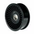 57797 by GOODYEAR BELTS - Accessory Drive Belt Idler Pulley - FEAD Pulley, 3.49 in. Outside Diameter, Thermoplastic