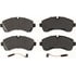 MKD1268FM by BENDIX - FM Disc Pad Set