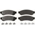MKD1334FM by BENDIX - FLEET METLOK Disc Brake Pad Set