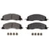 MKD1399FM by BENDIX - FLEET METLOK Disc Brake Pad Set