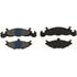 MKD219 by BENDIX - Disc Brake Pad Set - Semi Metallic