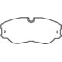 Bendix MKD358 Disc Brake Pad Set Pad Disc