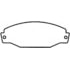 Bendix MKD393 Disc Brake Pad Set DISC PAD PKG