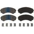 MKD550 by BENDIX - Disc Brake Pad Set - Semi Metallic