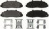 MKD679FM by BENDIX - Disc Brake Pad Set