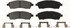MKD757FM by BENDIX - FLEET METLOK Disc Brake Pad Set