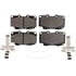 MKD799FM by BENDIX - FLEET METLOK Disc Brake Pad Set
